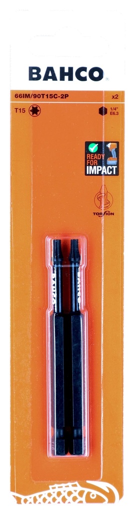 Otsakud 66IM T15 90mm Impact, 2tk
