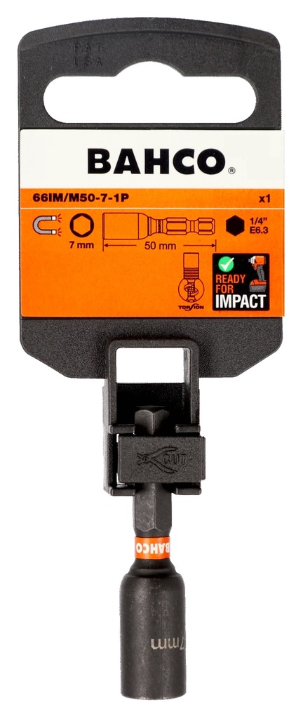 Magnetic Nut Driver, Impact, 7mm
