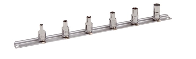 Padrunotsakute 6700TORX-E kmpl siinil E4-E10 6 osa 1/4"