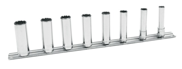 Pikkade kaksteiskant padrunvõtmete A6800DM kmpl siinil 6-13mm 8 osa 1/4"