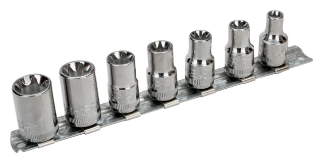 Padrunite komplekt Torx E8-E18 3/8"