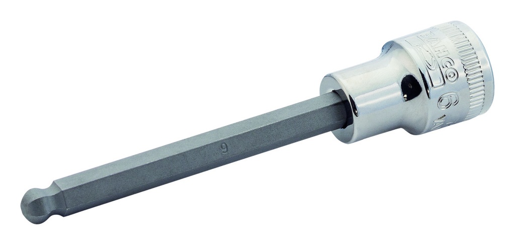 Socket driver 7409BH ball HEX 6mm, 3/8"