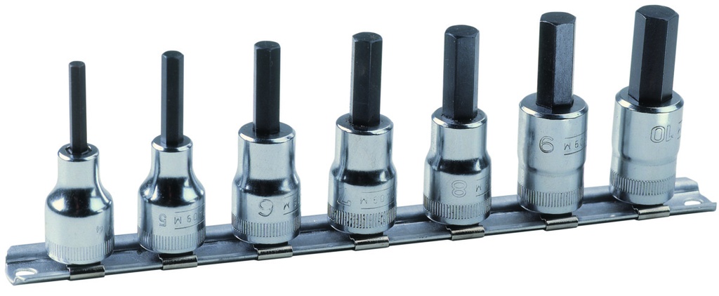 Rail set drivers HEX 4-10