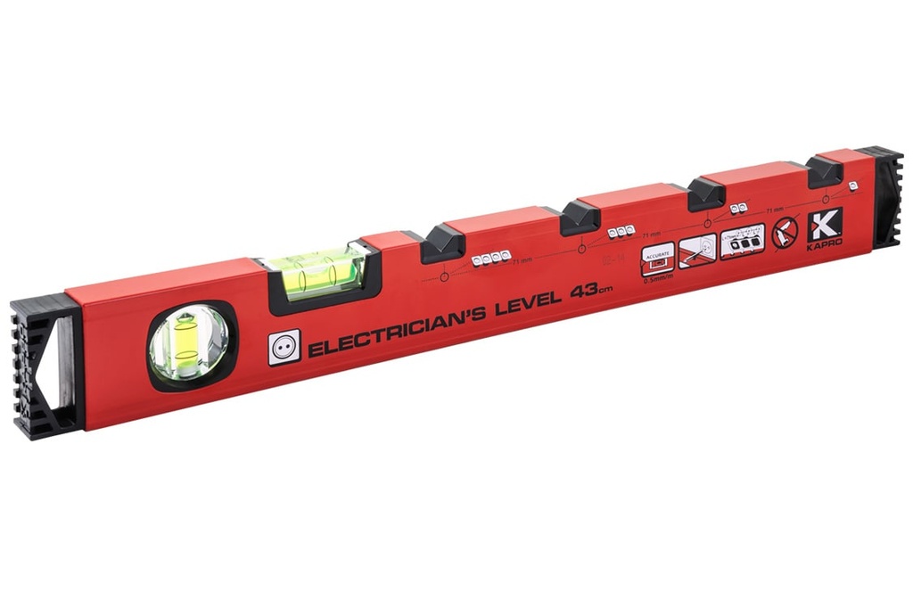 Līmeņrādis elektriķiem 783 480mm