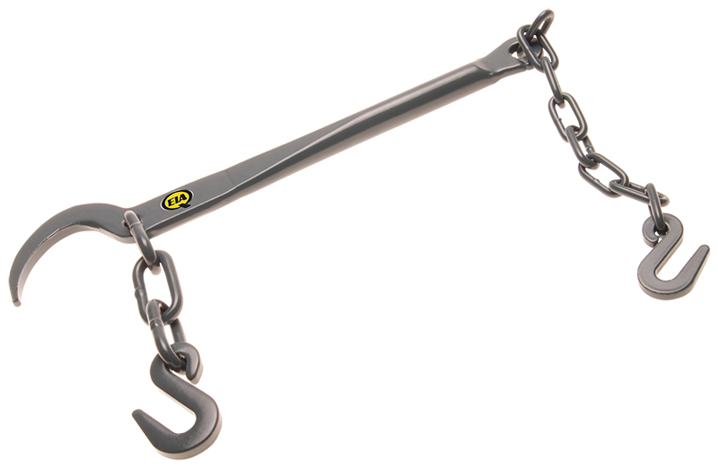 Tension lever with chain and hooks 380mm 1800g