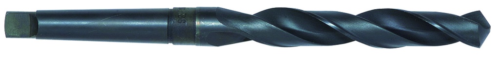 HSS Roll Forged Drill Ø13 mm. Morse taper shank CM2. Point angle 118°.  Steam treated
