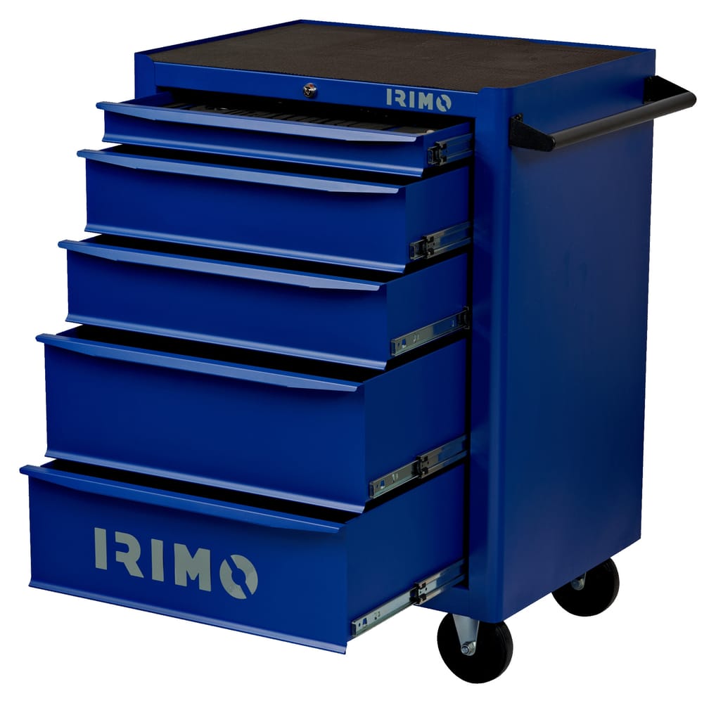 Instrumentu ratiņi ar 5 atvilktnēm 677x501x950mm Irimo