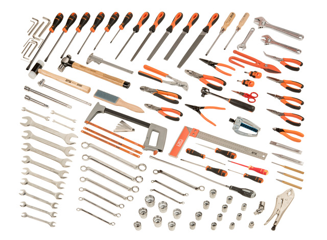 Tools set cabinet-bench