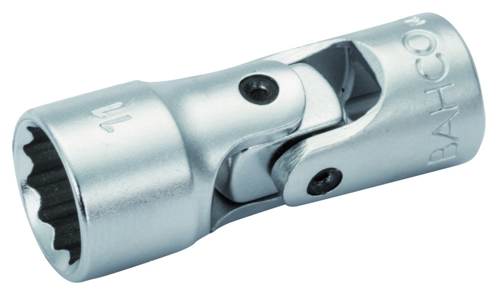 Bi-Hex socket with flex joint A6710DM 7mm, 1/4"