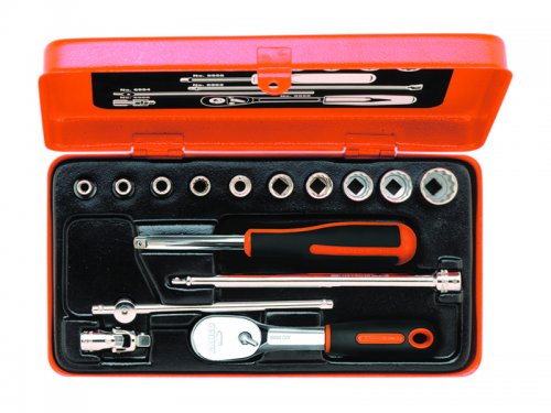 Socket set A6700DZ 3/16"-9/16" 15 pcs 1/4"