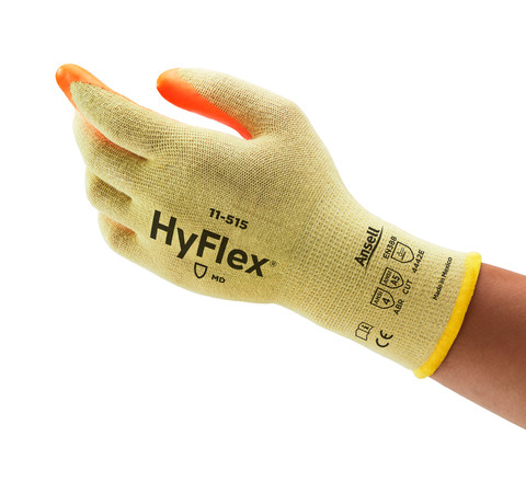 Safety gloves Ansell HyFlex 11-515, cut resistance level E, size 9