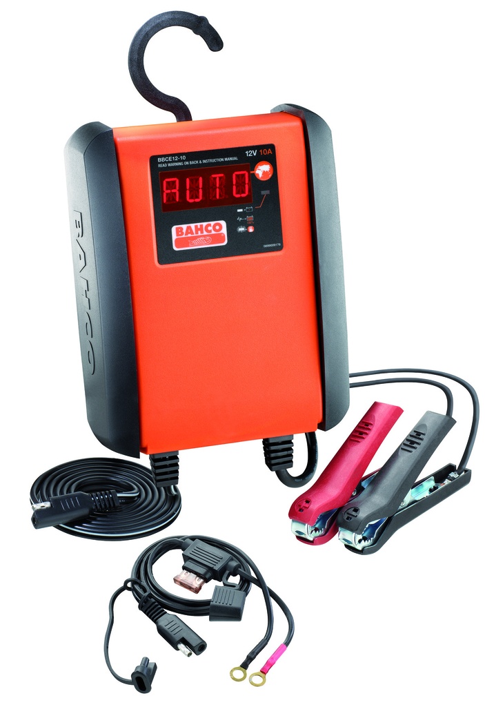 Fully automatic 10A charger/maintainer for 12V Lead -acid and Lithium LiFeP04 batteries, battery charging range 12V: 6-58Ah
