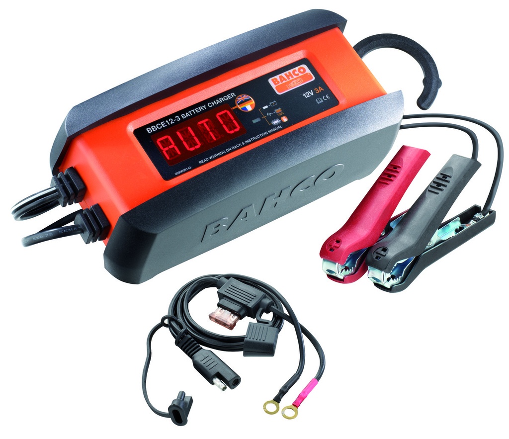 Fully automatic 3A charger/maintainer for 12V Lead -acid and Lithium LiFeP04 batteries, battery charging range 12V: 6-58Ah