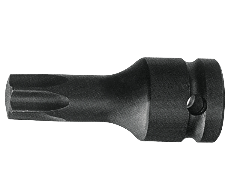 Impact socket driver BBR203P9 Torx T27 1/2"