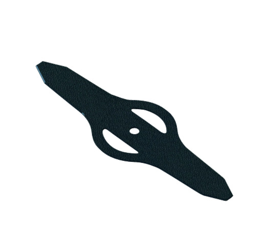 Grass cutting blade with 2 double edged teeth for BCL121