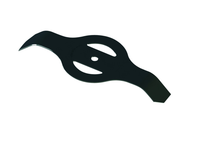 Two bladed knife for BCL121 for mulching woody, dense and thorny brush growth