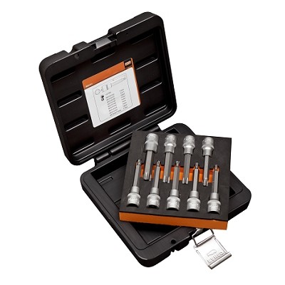 Socket set 1/2" Tamper TORX T25-T70 9 pcs