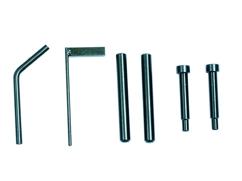 Petrol engine timing tool set.