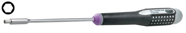 Nut screwdriver ERGO™ 7x23x100mm short