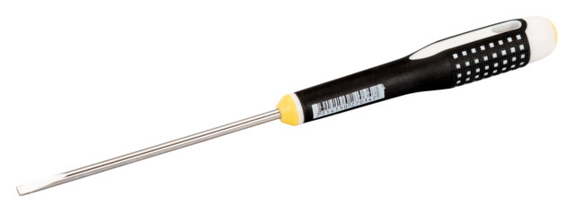 INOX screwdriver ERGO™ slotted 1.0x5.5x125mm straight