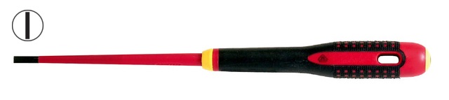 Insulated screwdriver ERGO™ SLIM slotted 1,2x6,5x150mm 1000V VDE straight