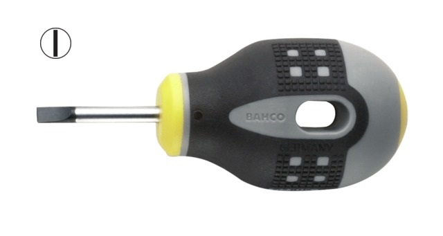 Screwdriver ERGO™ mini slotted  0.6x3.5x25mm straight