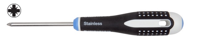 INOX screwdriver ERGO™ Pozidriv PZ3x1x50mm