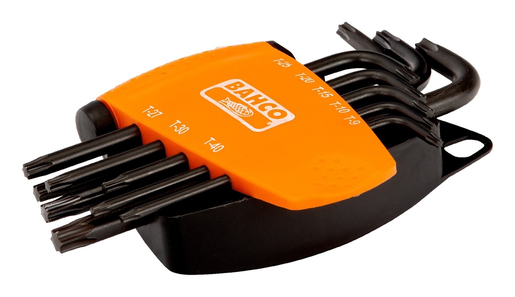 Kuuskantvõtmete kmpl. TORX T9-T40 8 osa magnetiseerija/demagnetiseerijaga