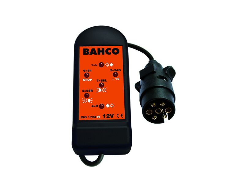 12V 7 pin socket/plug tester with 4m long cable