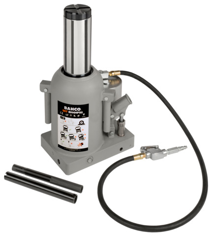 Air hydraulic bottle jack 50T, 300-470mm