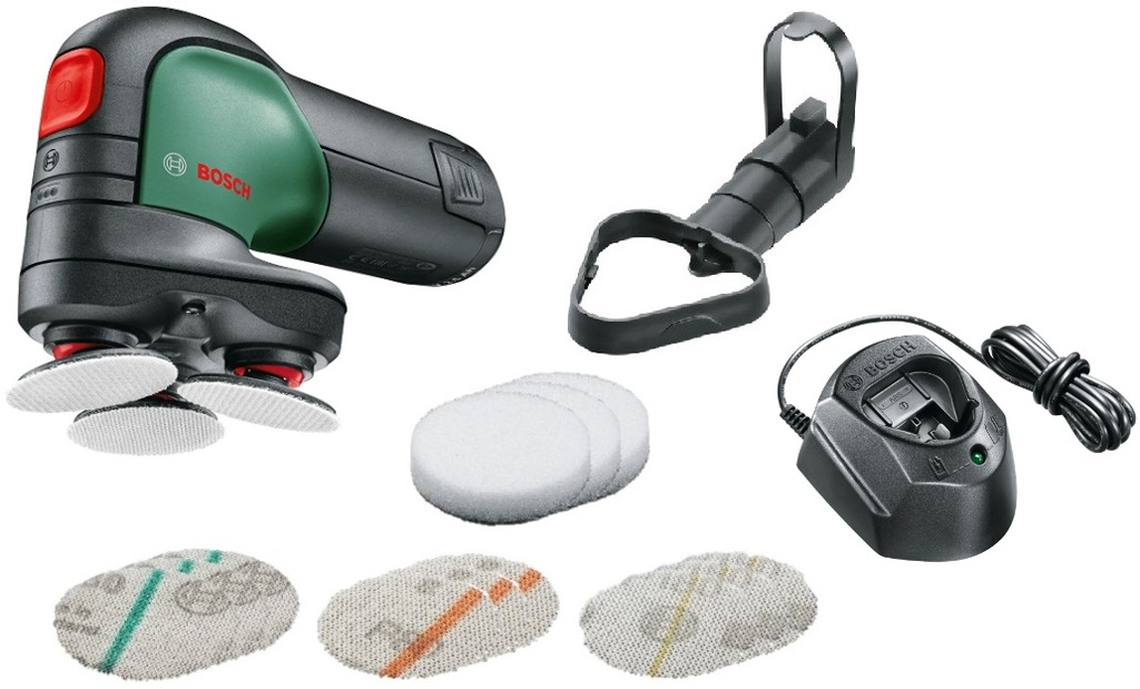 Diska slīpmašīna un pulētājs Bosch Easy CurvSander 12, (1x2.5Ah), 1800 min-1