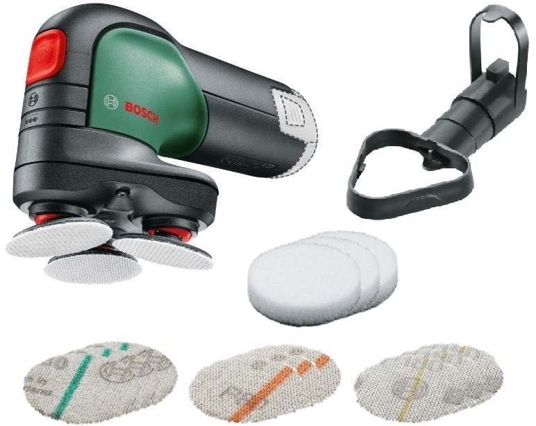 Cordless disc sander / polisher Bosch Easy CurvSander 12, SOLO, 1800 min-1