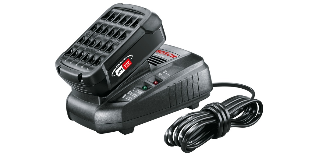 Battery and charger set: PBA 18V / 2,5 Ah Li-ion + AL 1830 CV