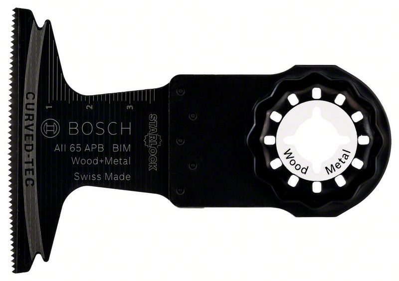 Multitool blade Bosch AII 65 APB wood+metal, 65mm, Starlock