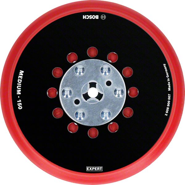 Universal multihole backing pad Bosch, 150 mm, medium