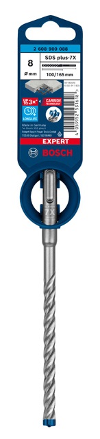 Bosch SDS+ 7X urbis betonam Ø8*100*165mm