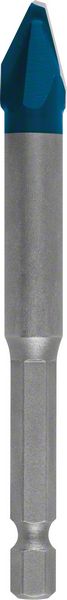 Hard ceramics and glass drill bit 10mm, HEX-9 HardCeramic, 1/4" HEX