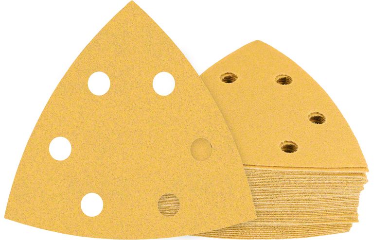 Multitool sanding paper 93x93mm, EXPERT 470 for wood, P80 - 50pcs