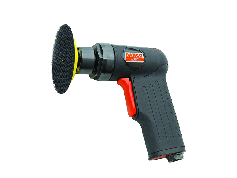 Pneimatiskā slīpmašīna ar pistoles formas rokturi, 77mm Velcro® paliktni, 15000 apgr./min, 250W
