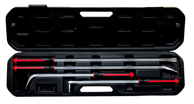 Long pry bar set 4pcs