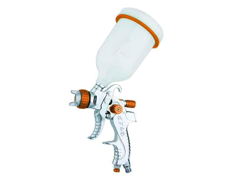Pneimatiskā HVLP krāsas izsmidzināšanas pistole ar 1.0 / 1.2 / 1.4 / 1.7 / 2.0mm uzgaļiem