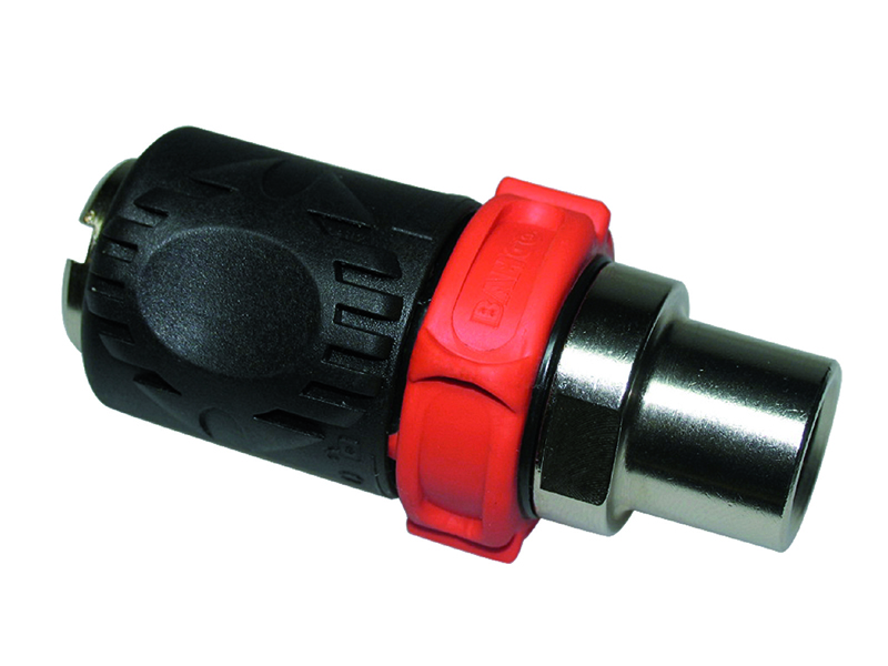 Air quick connector 1/4" female, plug diameter 6mm