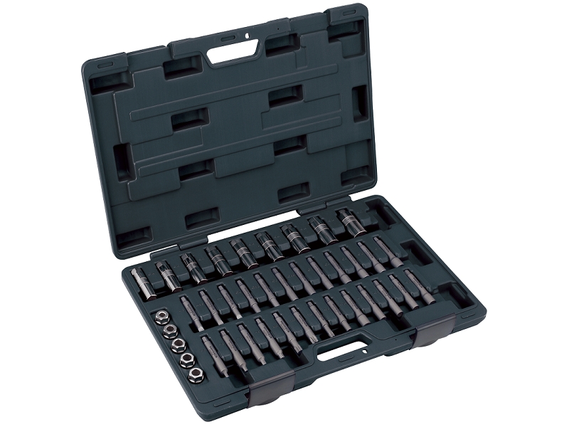 Universal turnbuckle shock absorber servicing set 39 pcs