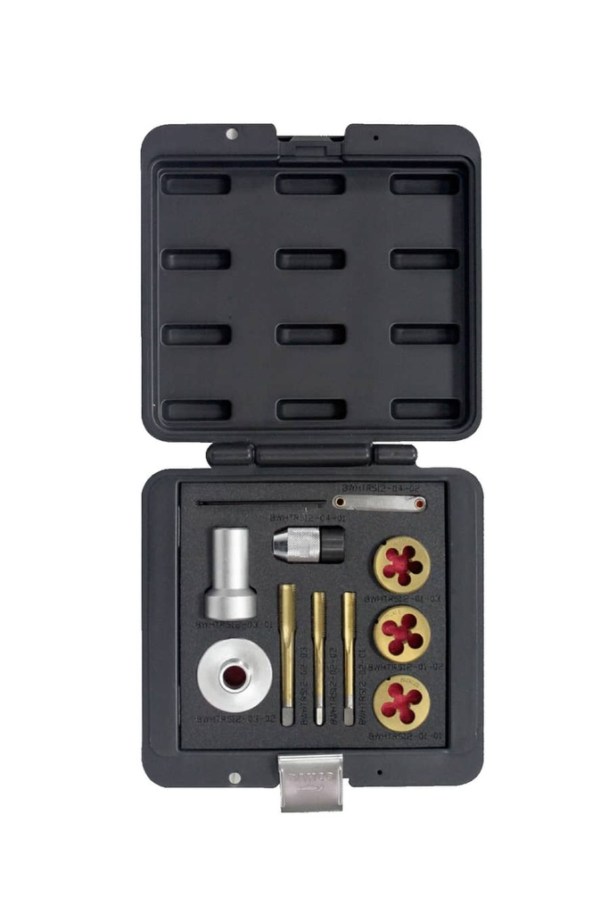 Wheel bolt and nut tapping set Bahco, M12-M14