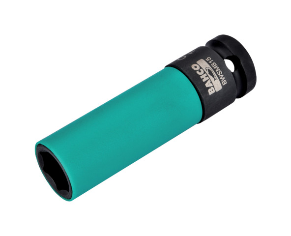 Impact long socket for Mercedes anti-theft wheel nut 15mm