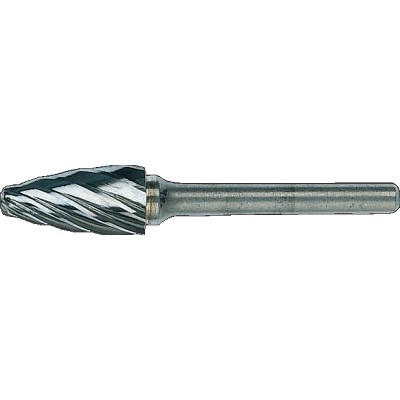 Pöördviil alumiiniumile, kaarjas ümara otsaga 12x25mm 8mm sabaga AL 6