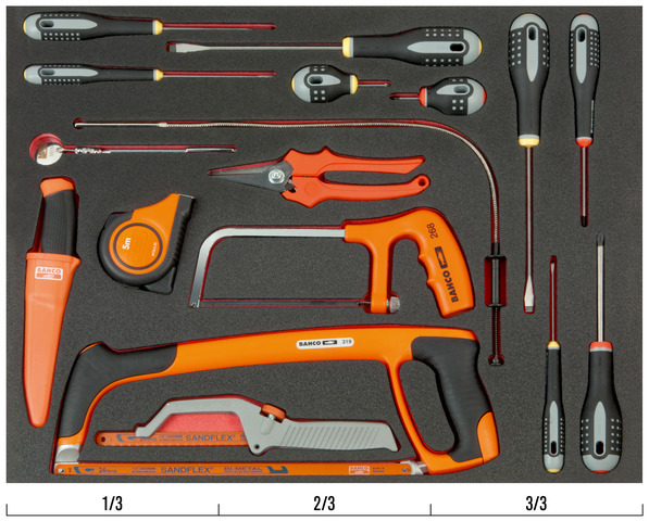 MIX SCREWDR & CUTTING 16PCS3/3