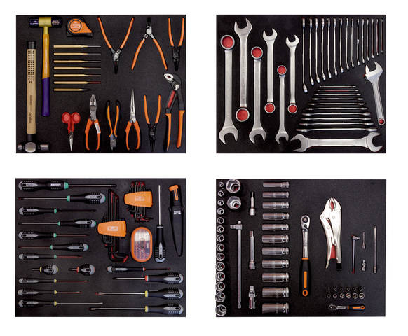Foam set 4-auto-168 tools