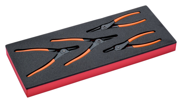 Foam w/ circlip pliers 4pcs 1/3 module