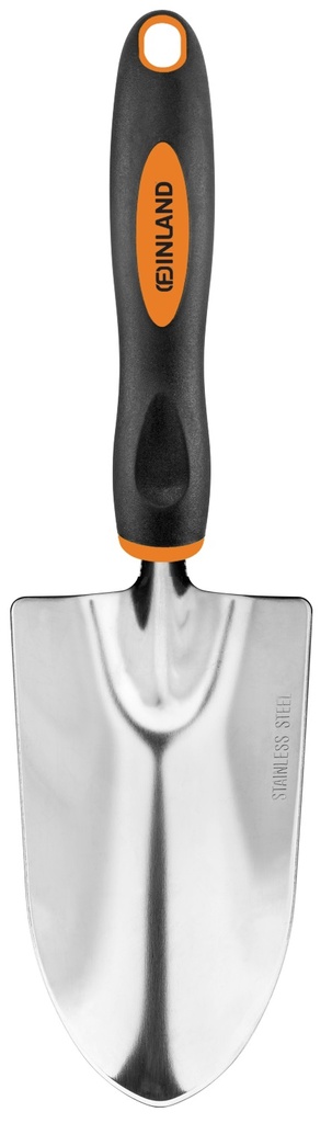Small wide garden trowel,stainless steel, length 31.5 cm